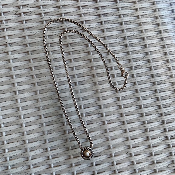 💕HP💕David Yurman cookie Pearl necklace - Picture 10 of 10